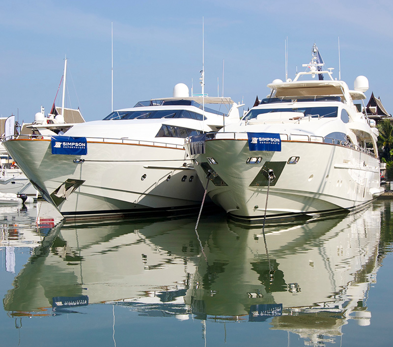 Superyachts on show at PIMEX