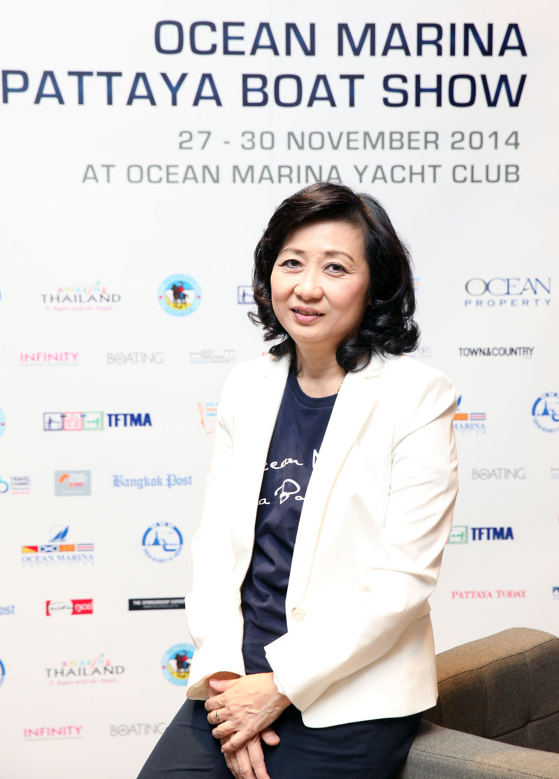 Mrs. Supatra Angkawinijwong,Deputy Managing Director, Ocean Property.
