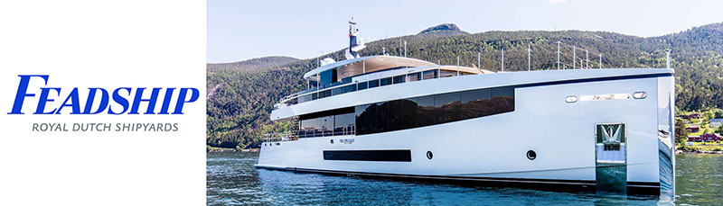 Feadship - confirmed to exhibit at the 20917 Singapore Yacht Show.