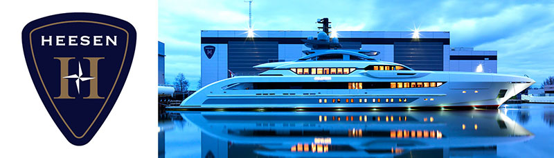 Heesen - confirmed to exhibit at the 20917 Singapore Yacht Show.