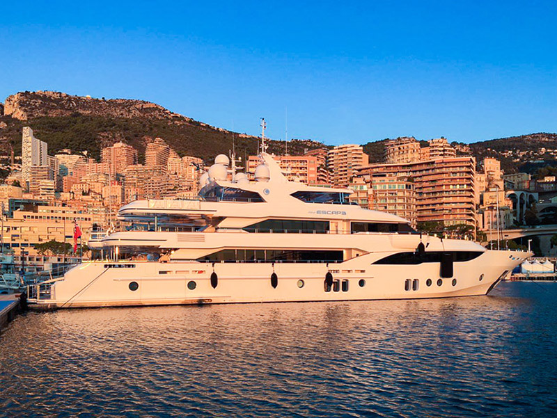 The largest UAE-built superyacht, the Majesty 155, has just arrived in Monaco and will be on display at the Monaco Yacht Show. 