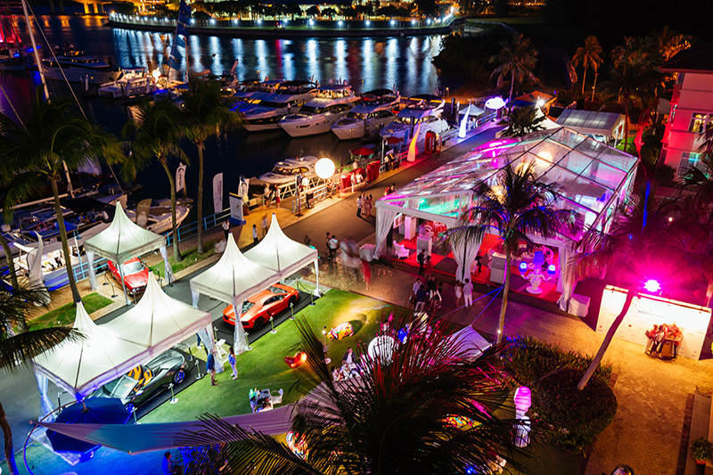 2016 Singapore Rendezvous was held at Raffles Marina.