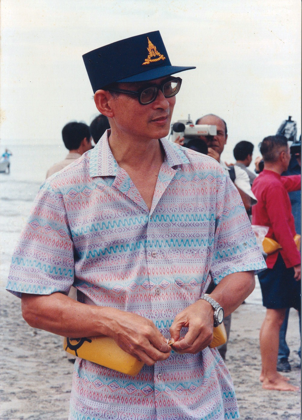 His Majesty Bhumipol Adulyadej of Thailand.