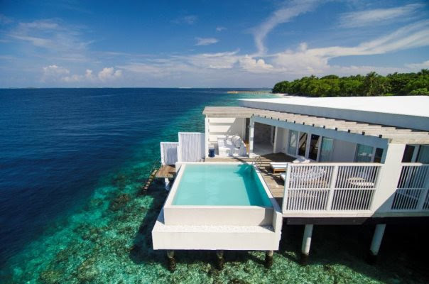 Ocean Reef House. Amilla Fushi, Baa Atoll, Maldives.