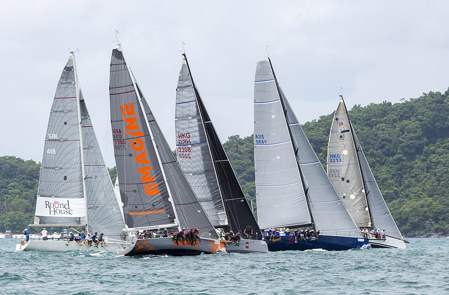 30+ boats will compete in the 2019 Cape Panwa Hotel Phuket Raceweek